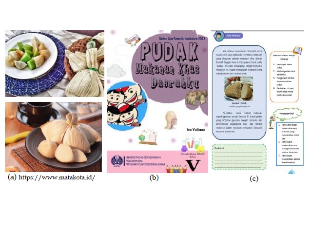 (a) Pudak and (b-c) Ethnoscience-Themed Picture Books